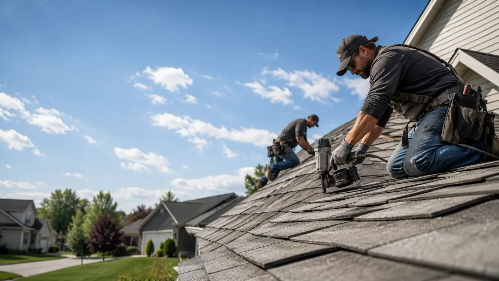 Storm Damage Roof Repair in Alhambra, IL near me